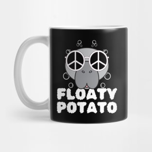 Manatees Floaty Potato Mug